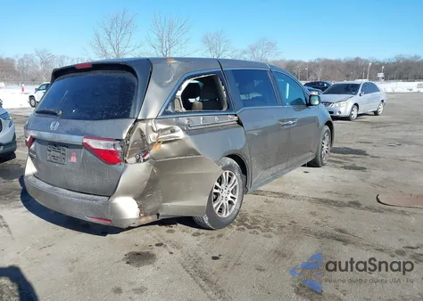 2012 Honda Odyssey Ex z USA, uszkodzony, nr VIN 5FNRL5H44CB010653
